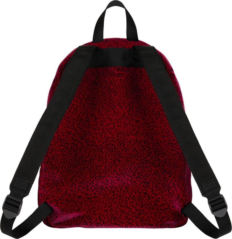 Supreme Velvet Backpack Red
