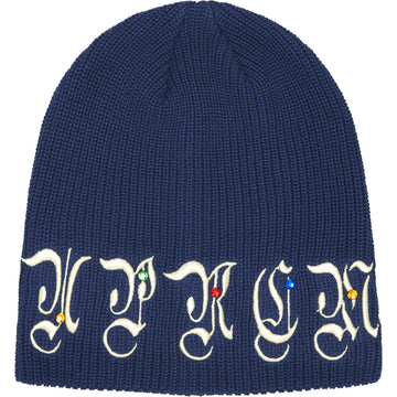 Supreme AOI Gems Beanie Dark Royal