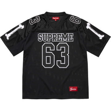 Supreme Bones Football Jersey Black