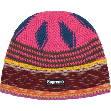 Supreme Diamond Beanie Pink