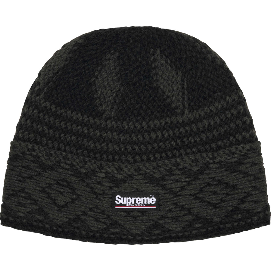 Supreme Diamond Beanie Black