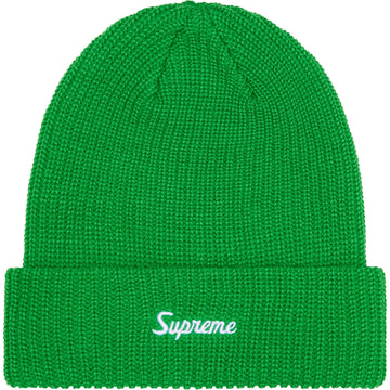 Supreme Loose Gauge Beanie Bright Green
