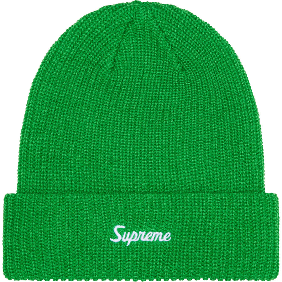 Supreme Loose Gauge Beanie Bright Green