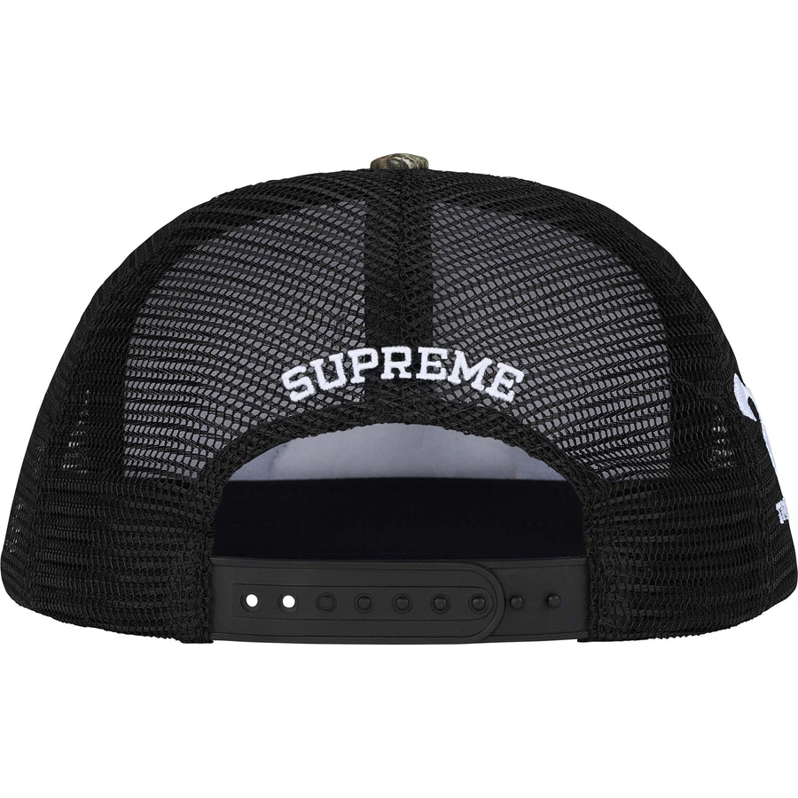 Supreme Pinup Mesh Back 5-Panel Cap Olive Camo