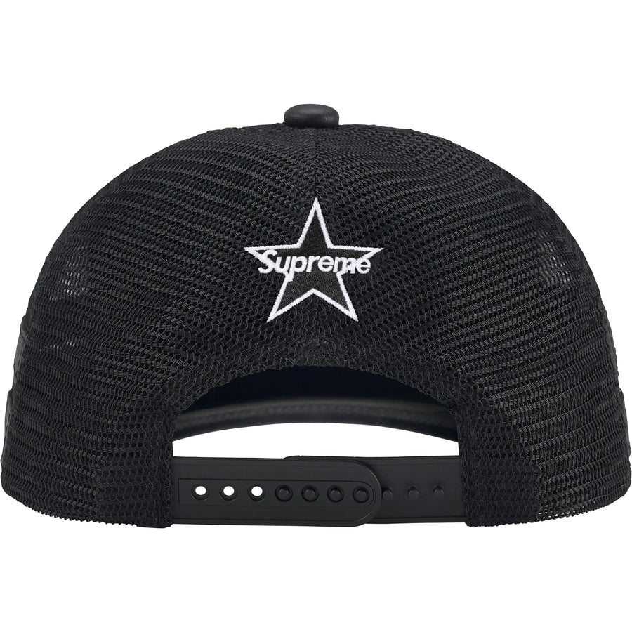 Supreme x Vanson Mesh Back 6-Panel Cap Black