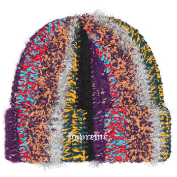 Supreme Tinsel Stripe Beanie Multi
