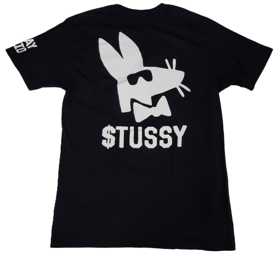 Stussy Stay Paid Tee Black (WORN)