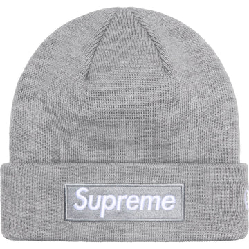 Supreme New Era Box Logo Beanie (FW24) Grey