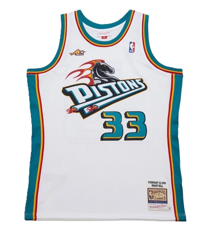 Mitchell & Ness Detroit Pistons Grant Hill 2000 All-Star Game Authentic Jersey White