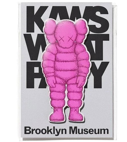 KAWS What Party Chum Magnet Pink