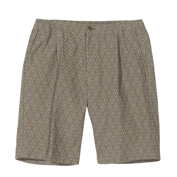 Stussy Bryan Diamond Shorts Olive (WORN)