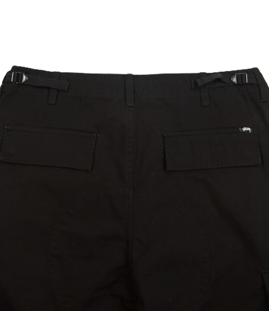 Stussy Surplus Cargo Pant Black (WORN)