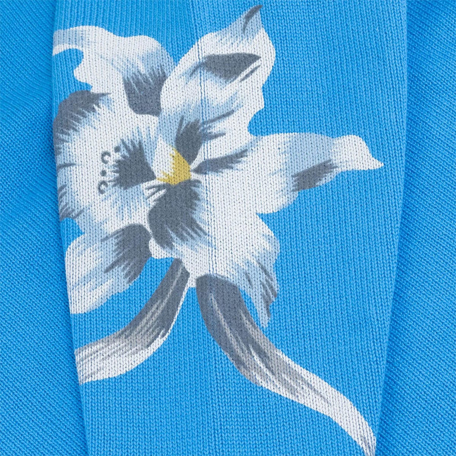 Stussy Orchid Knit Sweater Blue (WORN)