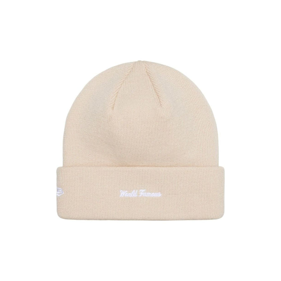 Supreme New Era Box Logo Beanie (FW24) Stone