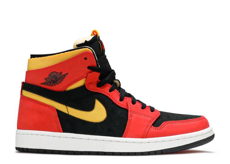 Jordan 1 High Zoom Air CMFT Black Chile Red