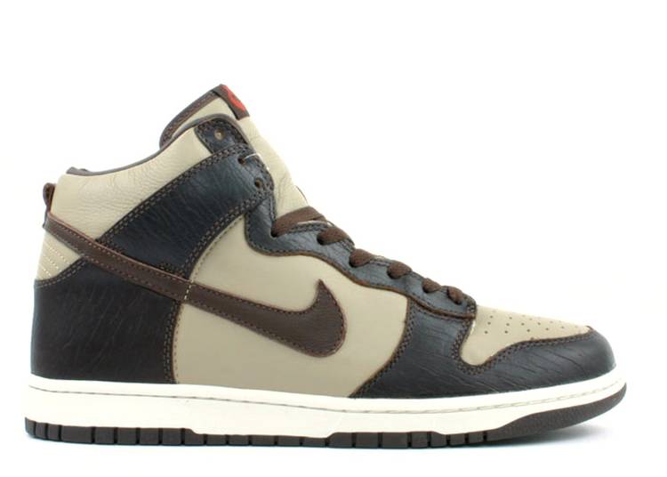 Nike Dunk High Khaki Baroque Brown (WORN)