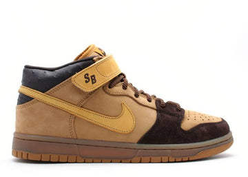 Nike SB Dunk Mid Wheat Bronze (WORN)