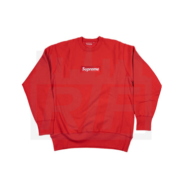 Supreme 07 Box Logo Crewneck Red (WORN)