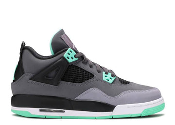 Jordan 4 Retro Green Glow (GS) (WORN)