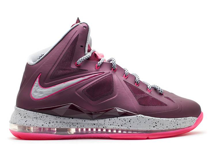 Nike LeBron X SP Crown Jewel Fireberry (WORN)