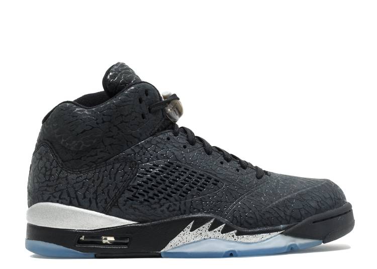 Air Jordan 5 Retro 3Lab5 Black Silver (2014)