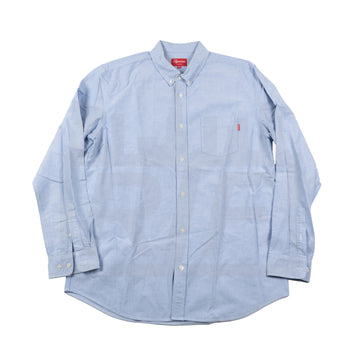 Supreme Oxford Shirts Blue (WORN)