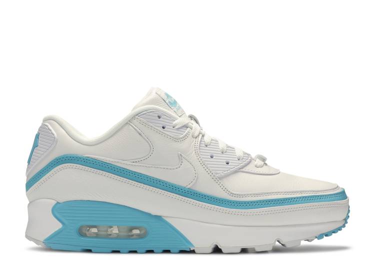 Nike Air Max 90 Undefeated White Blue Fury