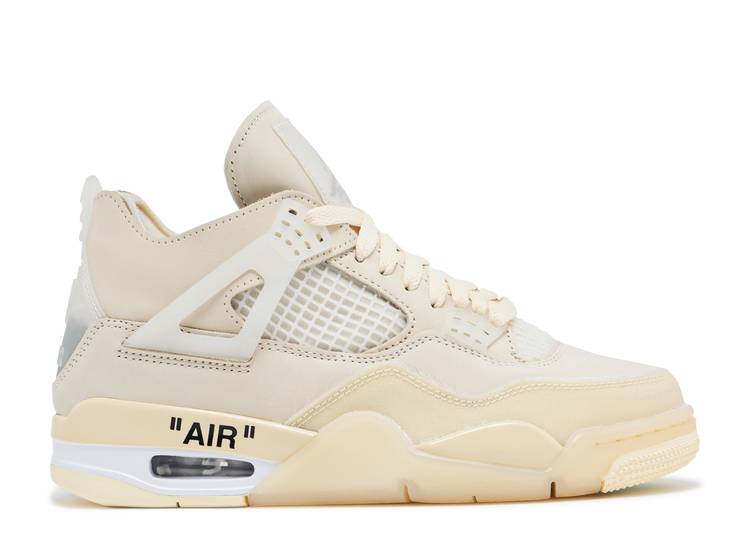 Jordan 4 Retro Off-White Sail (W) (WORN)