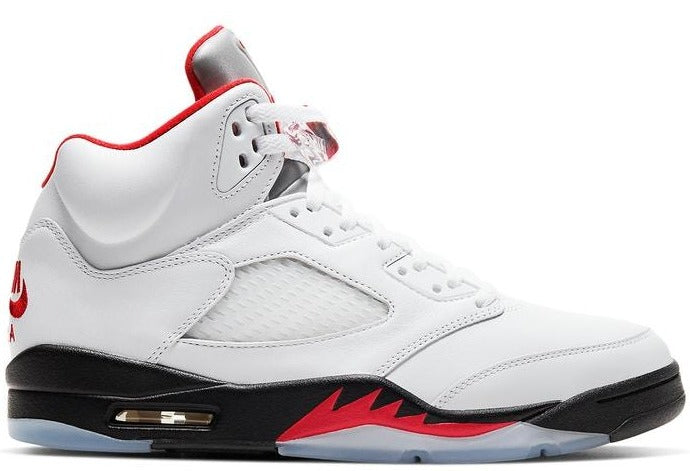 Jordan 5 Retro Fire Red Silver Tongue (2020)