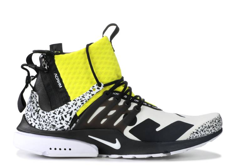 Nike Air Presto Mid Acronym Dynamic Yellow