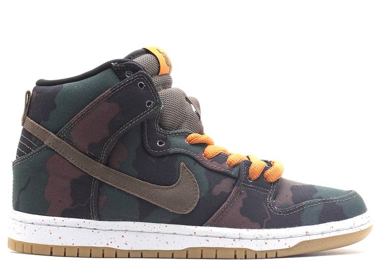 Nike Dunk SB High FiveOneO Camo (WORN)