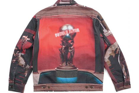 Supreme Scarface the World Is Yours Denim Jacket Multi