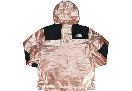 Supreme The North Face Metallic Mountain Parka Rose Gold