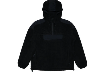 Supreme Polartec Hooded Half Zip Pullover Black