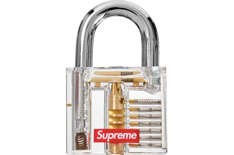 Supreme Transparent Lock Clear