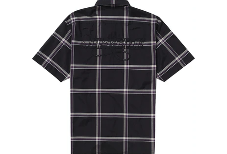 Supreme Lightweight Plaid S/S Shirt Black