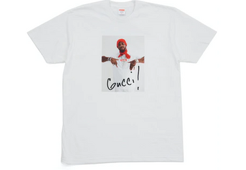Supreme Gucci Mane Tee White (WORN)
