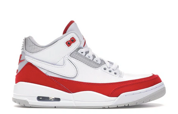 Jordan 3 Retro Tinker White University Red