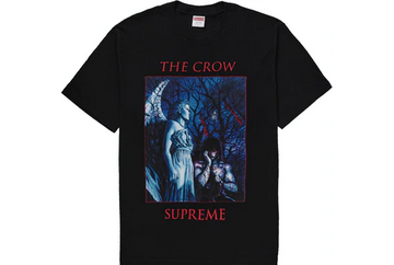 Supreme The Crow Tee Black