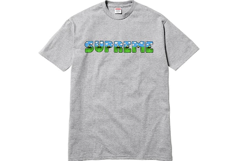 Supreme The Shit Tee Heather Grey