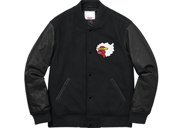 Supreme Gonz Ramm Varsity Jacket Black