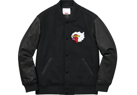 Supreme Gonz Ramm Varsity Jacket Black