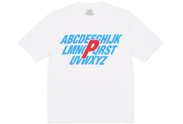 Palace Alpha T-shirt White/Blue/Red