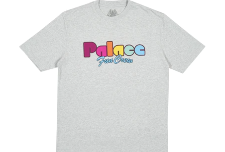 Palace Fun T-shirt Grey Marl