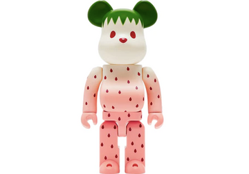 Bearbrick x CLOT Summer Fruits Snow Strawberry 1000%