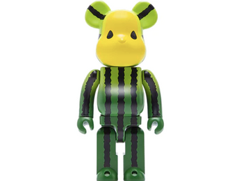 Bearbrick x CLOT Summer Fruits Yellow Watermelon 1000%