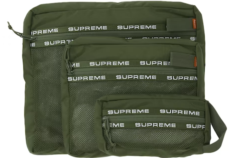 Supreme Organizer Pouch Set Olive