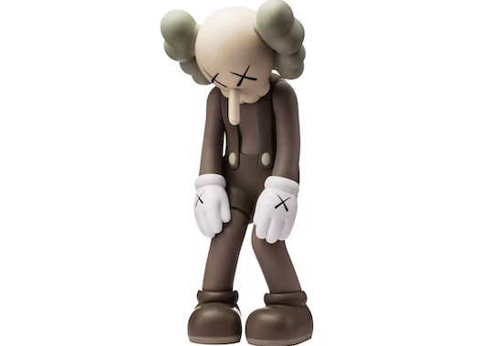 KAWS Small Lie Companion Vinyl Figure Brown