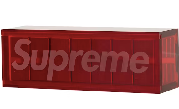 Supreme Aluminum Domino Set Red