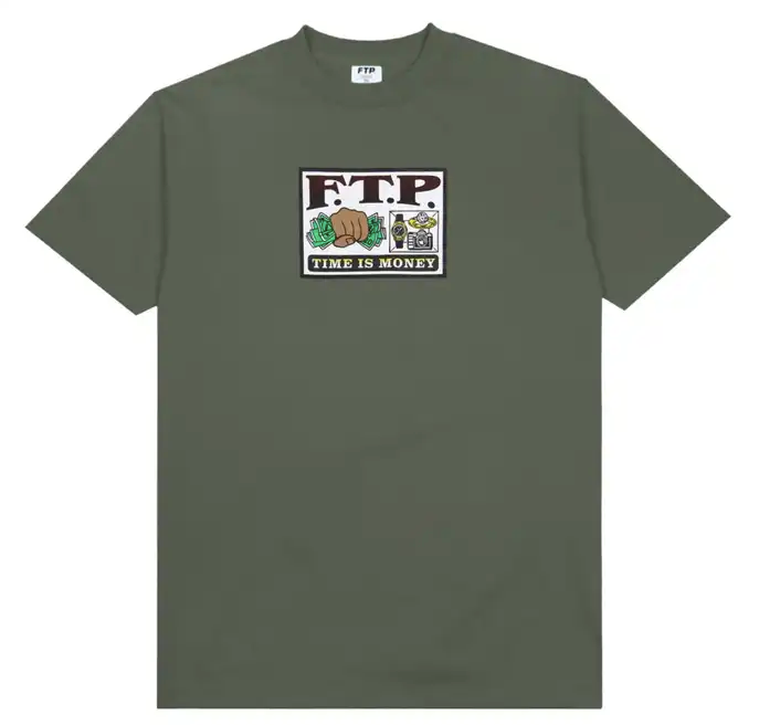 FTP Time is Money Tee Oive